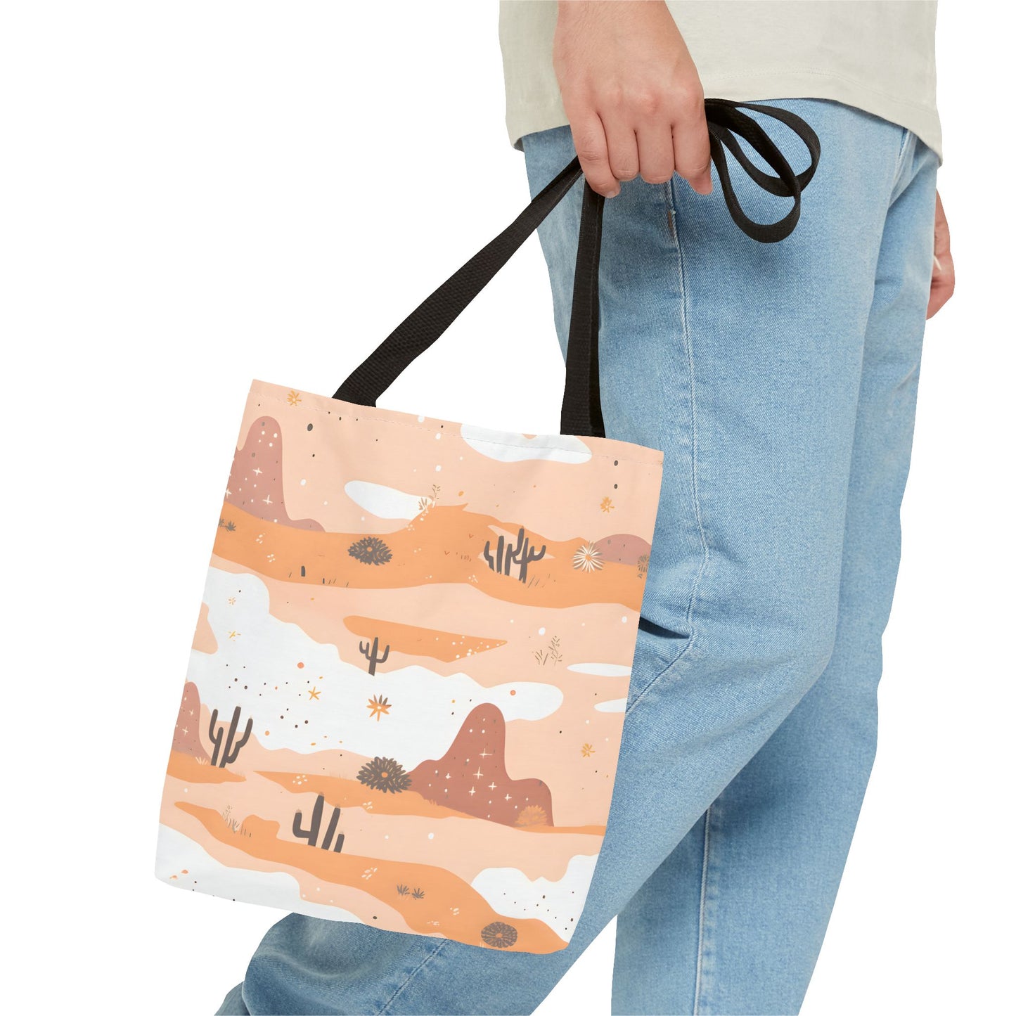 Desert Pattern Tote Bag Design 4