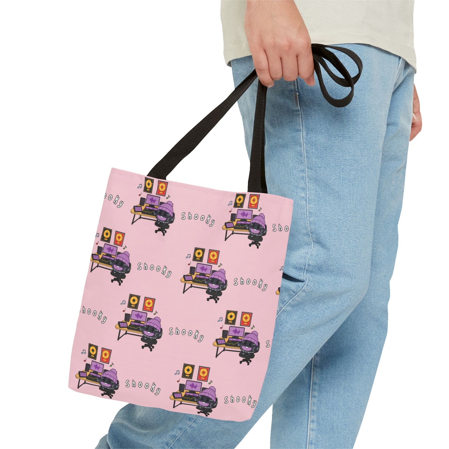 BT21 Shooky Pink Tote Bag Pattern Design