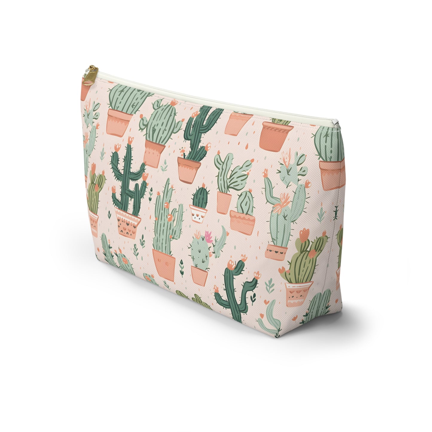 Cactus Pattern Travel Bag Design 2