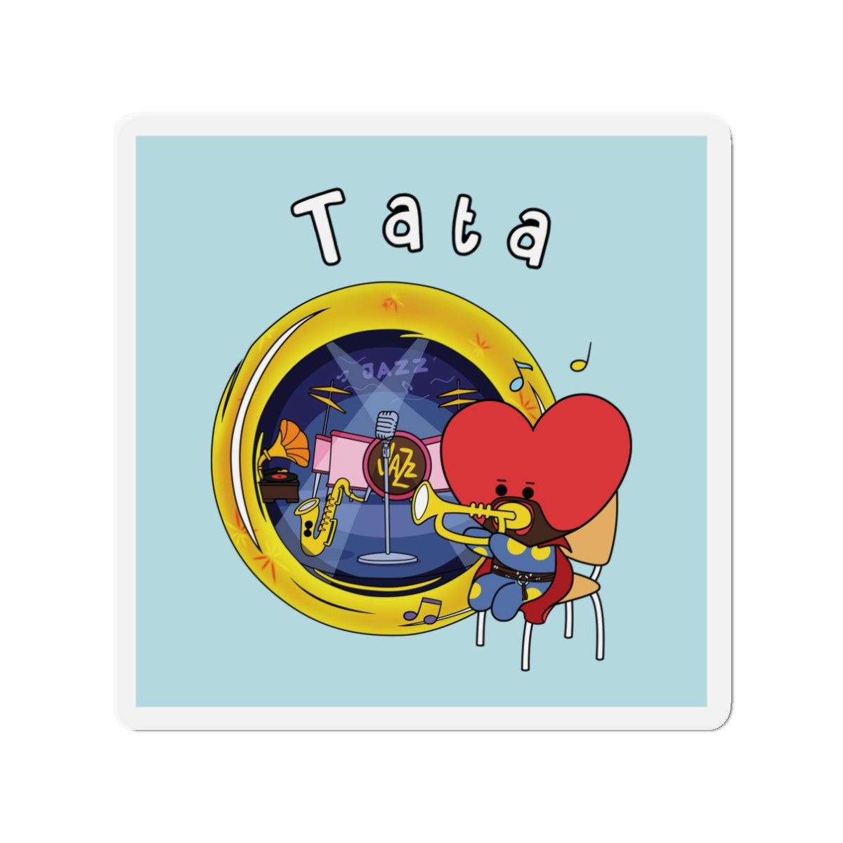 BT21 Tata Blue Magnet