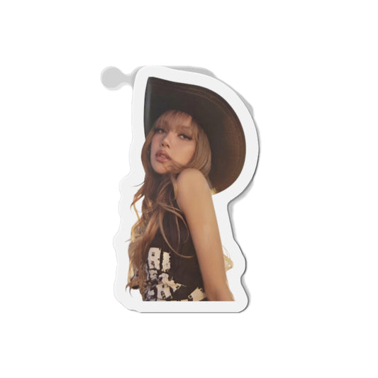 Lalisa Manoban Blackppink Gift for Lisa Fans Lillies Magnet Design 6