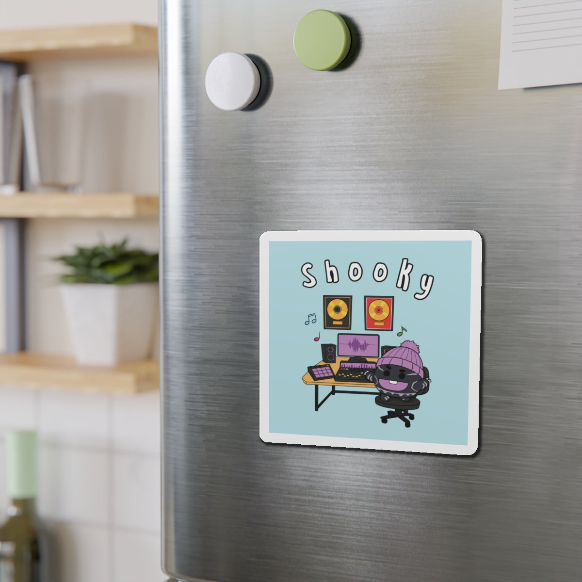 BT21 Shooky Blue Magnet