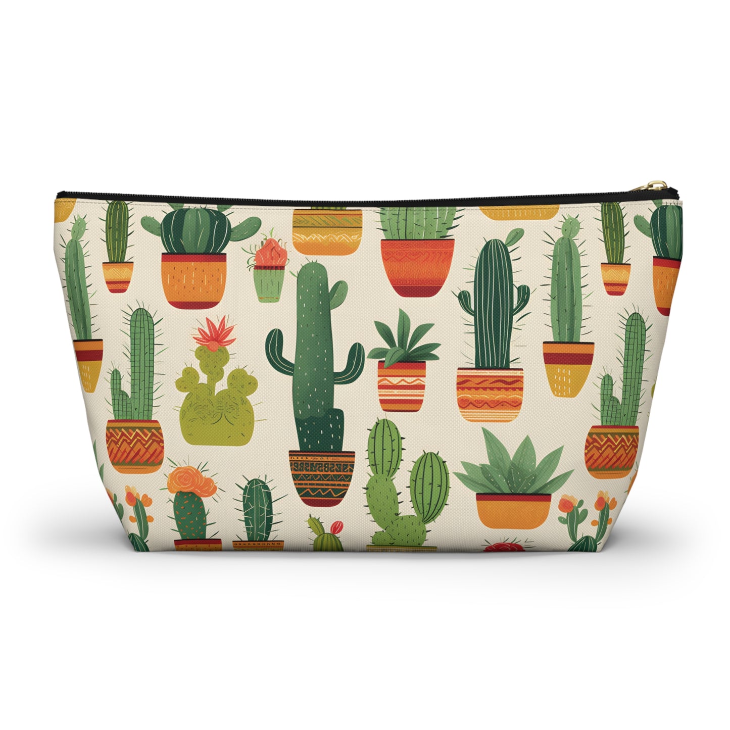 Cactus Pattern Travel Bag Design 8
