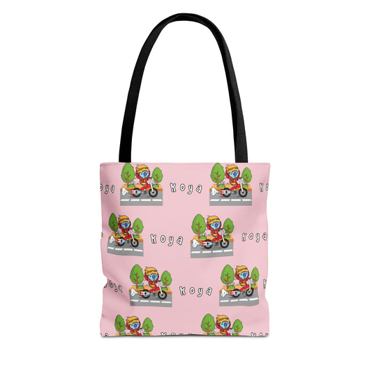 BT21 Koya Pink Tote Bag Pattern Design