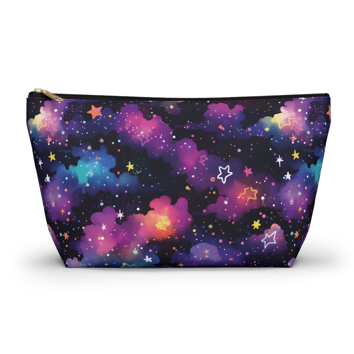 Colorful Space Pattern Travel Bag Design 1