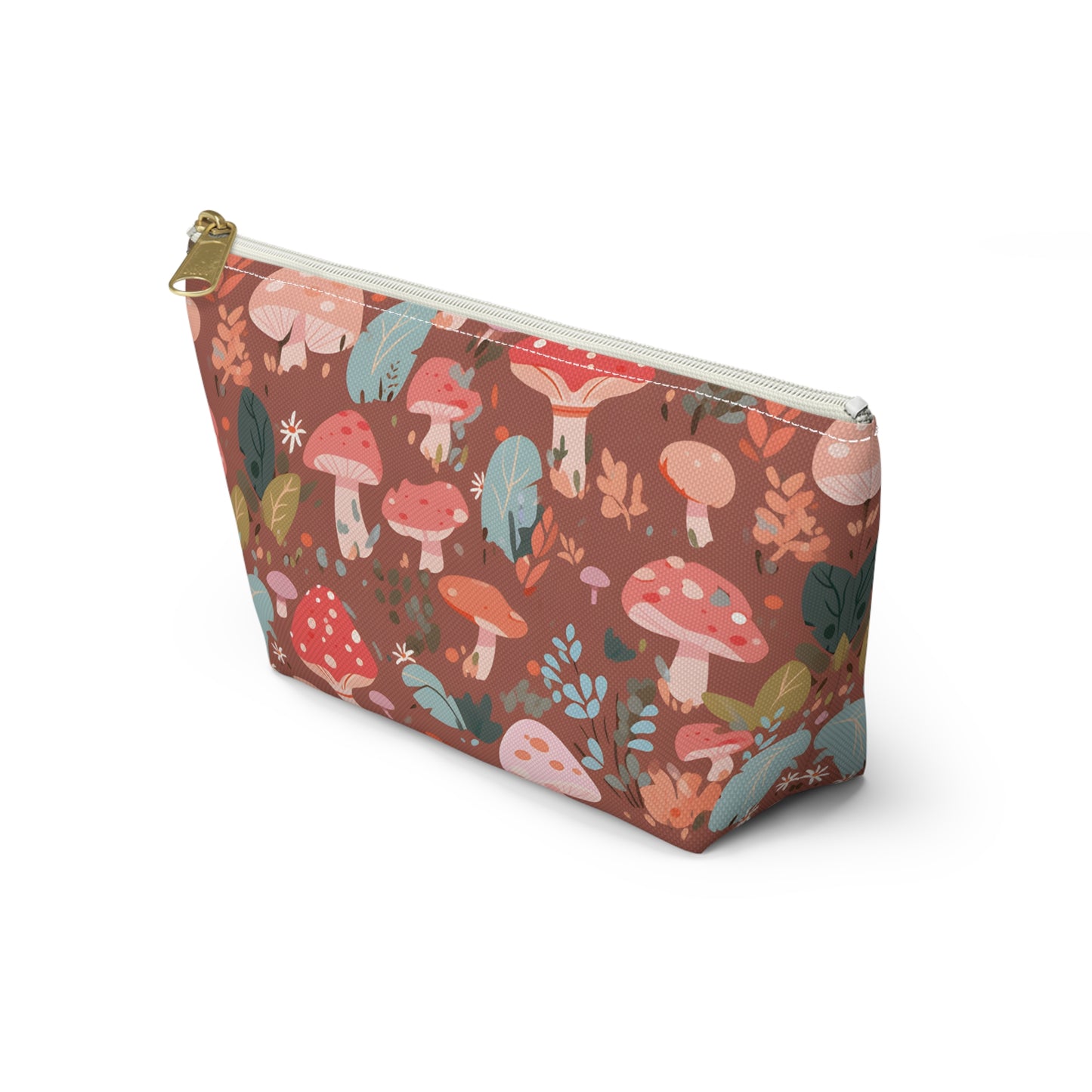 Mushroom Pattern Travel Bag Design 1