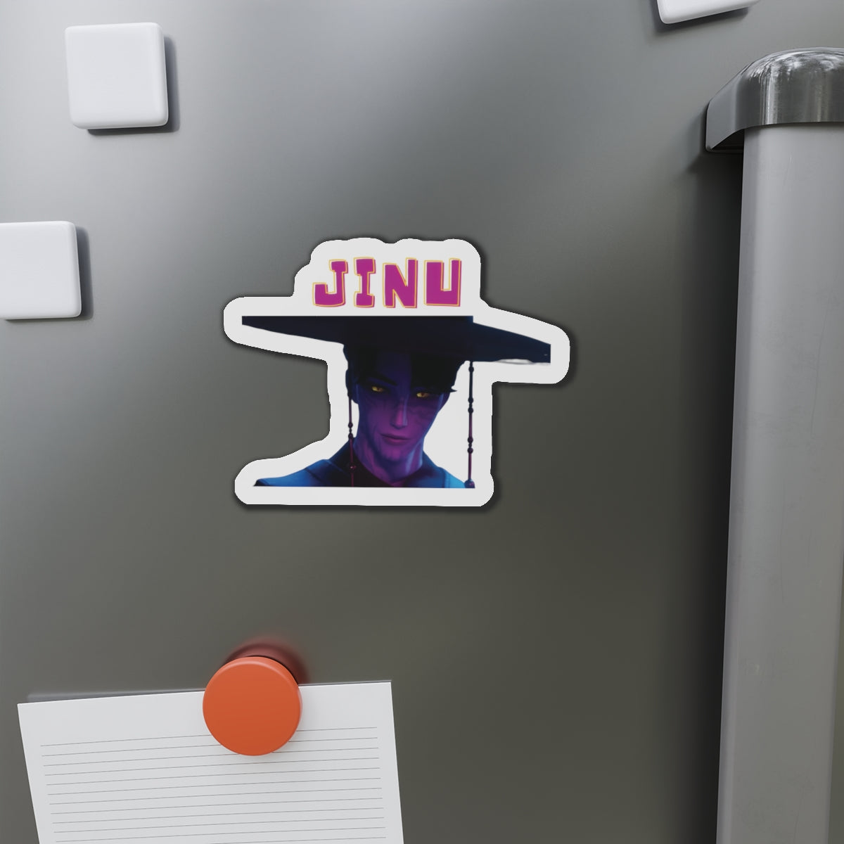 Kpop Demon Hunters Saja Boys Jinu Demon Form Magnet