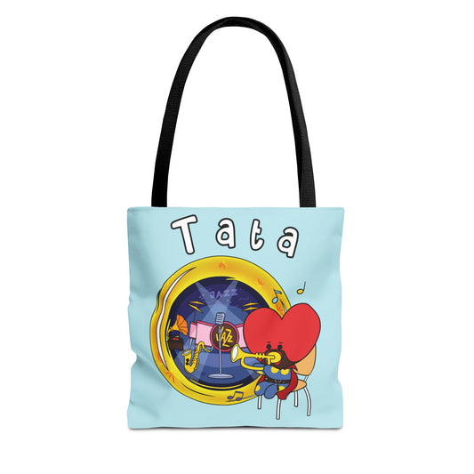 BT21 Tata Blue Tote Bag Single Design