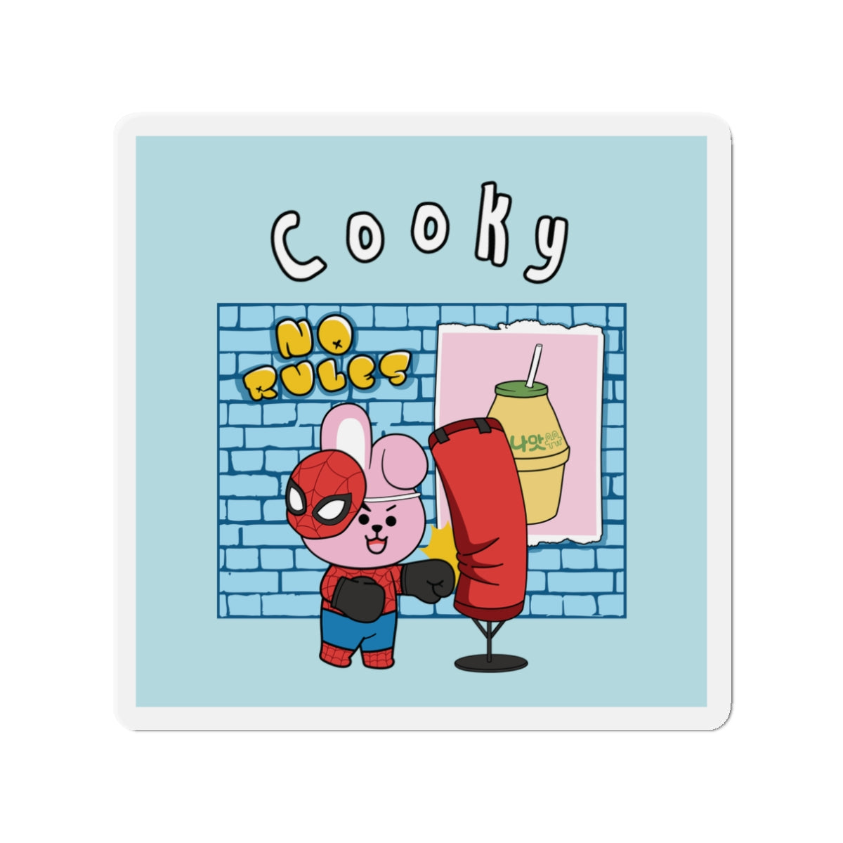 BT21 Cooky Blue Magnet