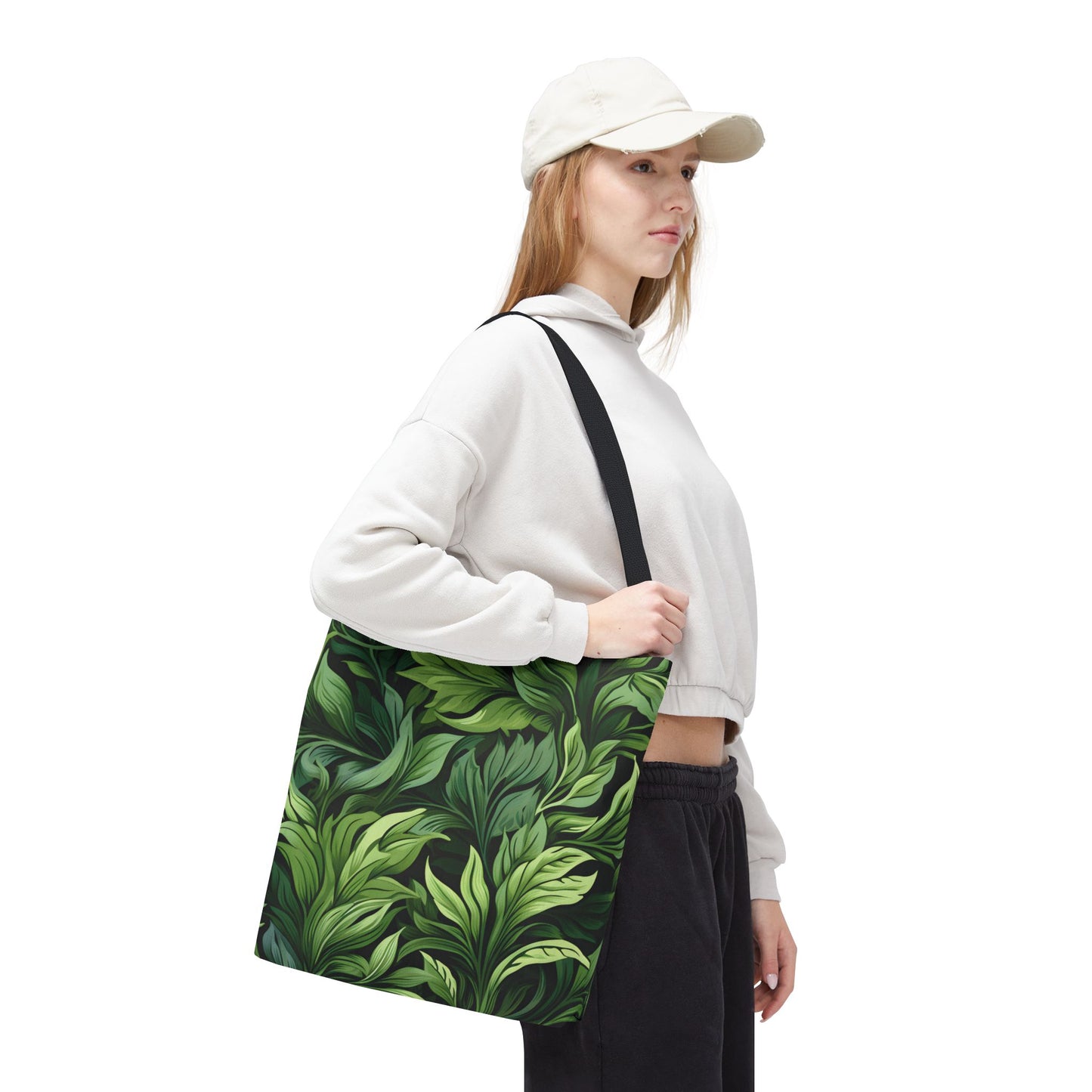 Plant Pattern Tote Bag Design 6