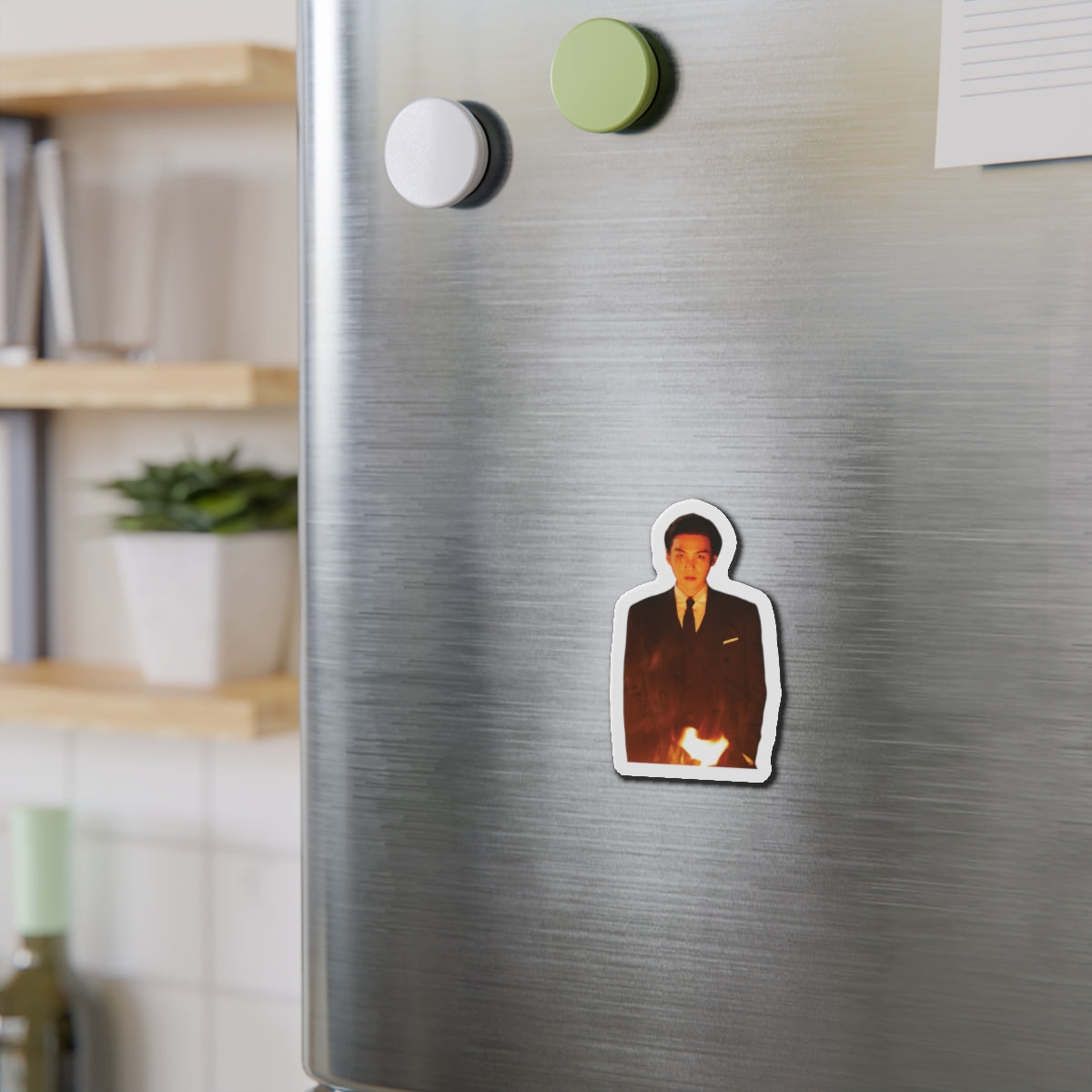 Yoongi August D D-Day Album Haegeum Standing By Fire Magnet