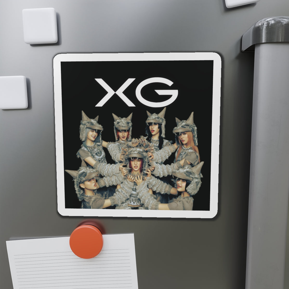 Black BG XG Woke Up Magnet 2