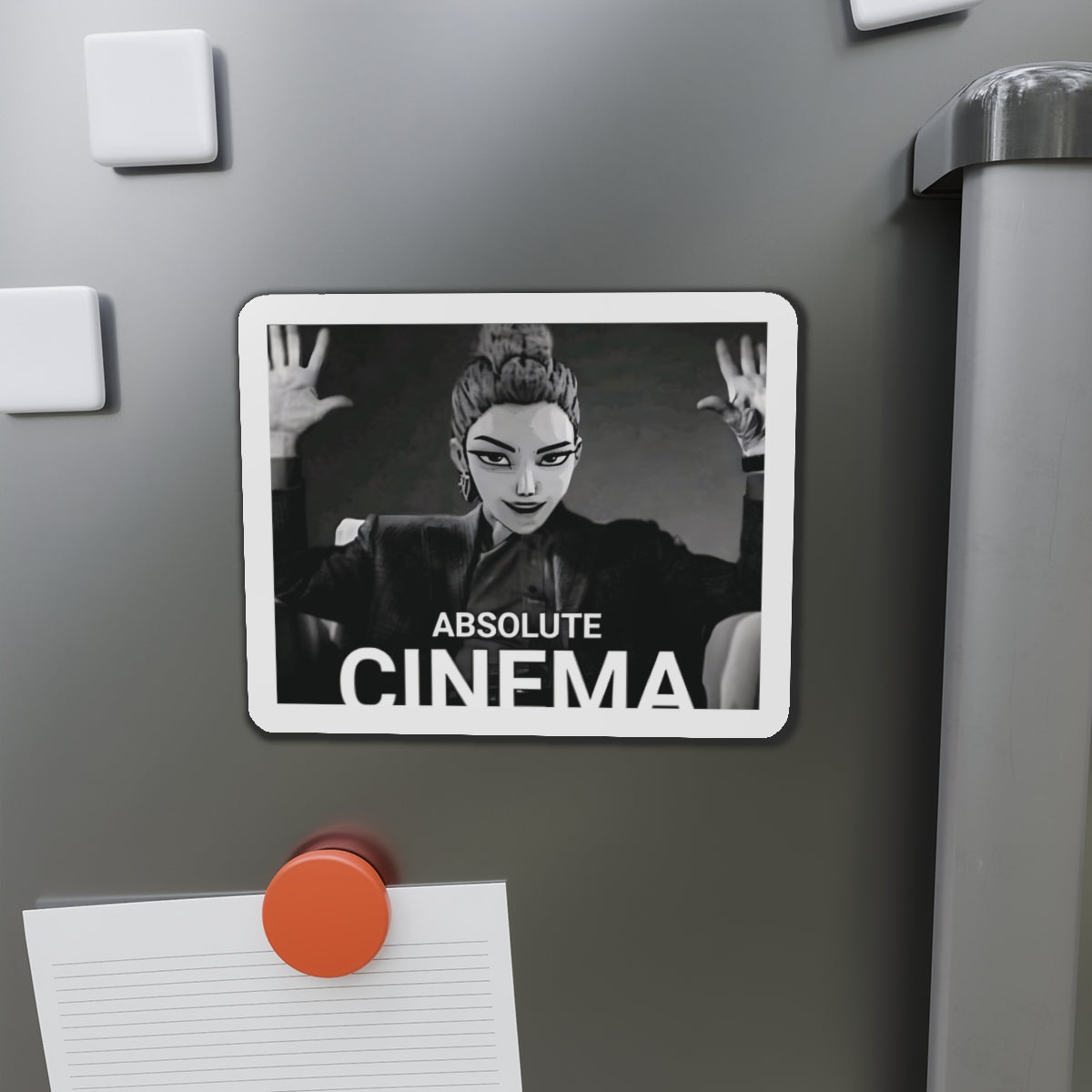 Kpop Demon Hunters Huntrix Rumi Absolute Cinema Meme Magnet