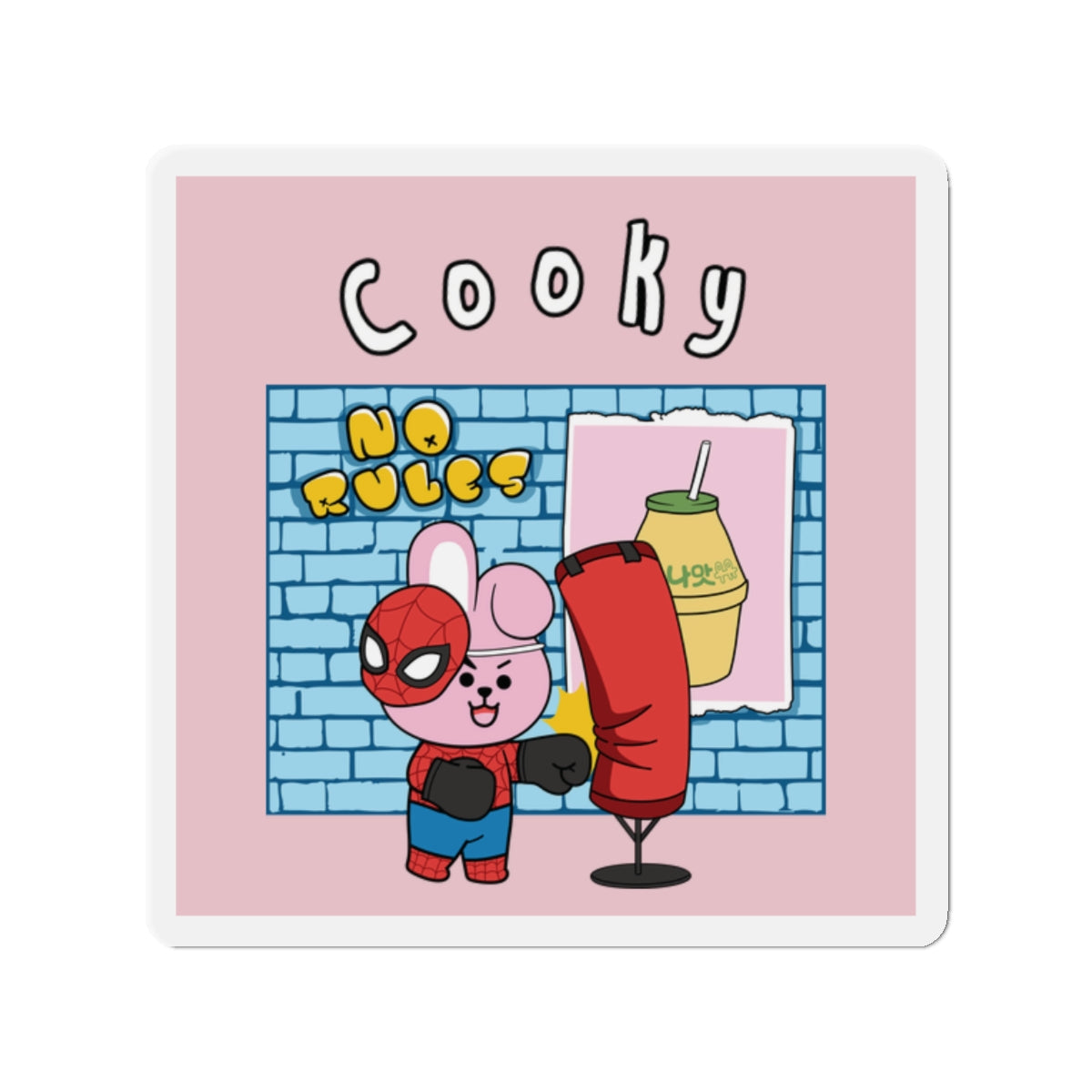 BT21 Cooky Pink Magnet