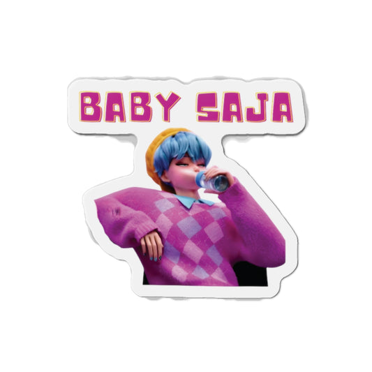 Kpop Demon Hunters Baby Saja Signing Table Magnet