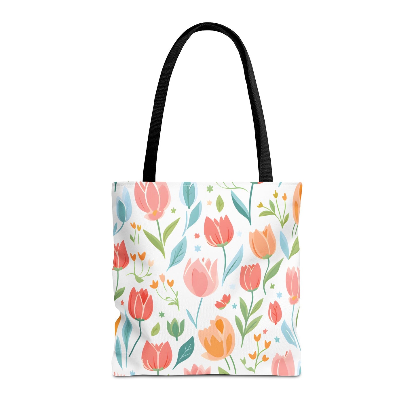 Tulips Pattern Tote Bag Design 6