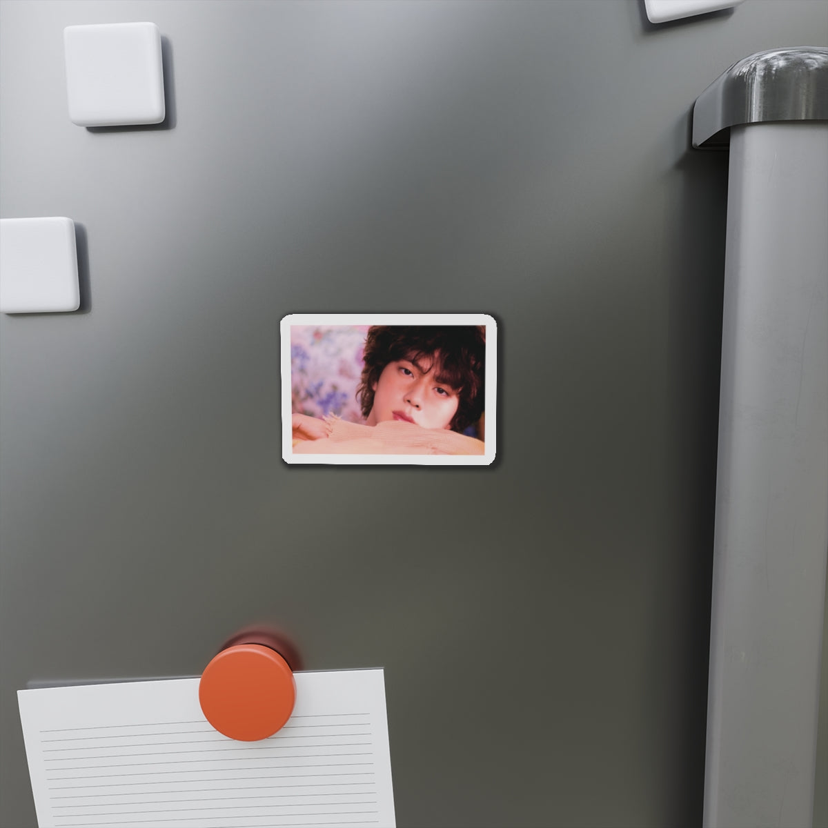 Kim SeokjinThe Astronaut Single Album With Freckles Jin Magnet
