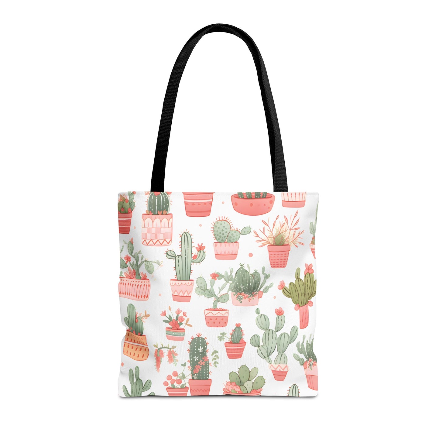 Cactus Pattern Tote Bag Design 6