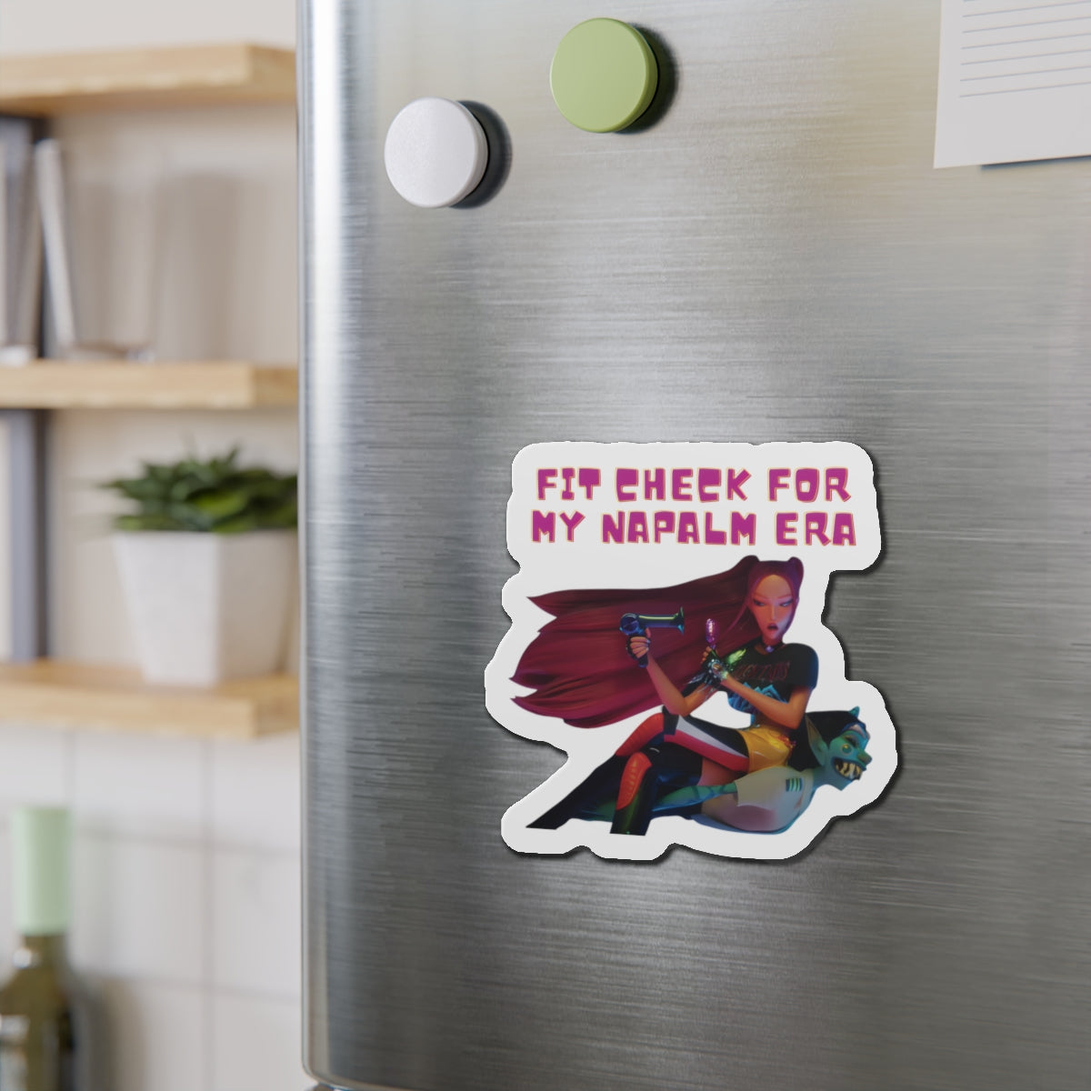 Kpop Demon Hunters Huntrix Mira Fit Check For My Napalm Era Magnet