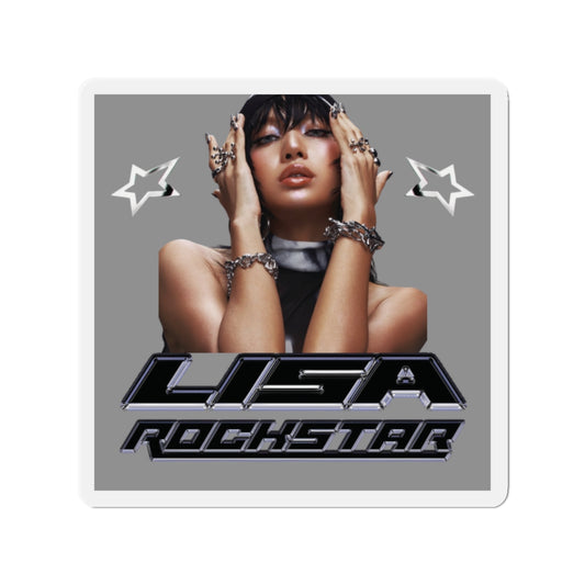 Lalisa Lisa Manoban Rockstar Album Car Magnet 2