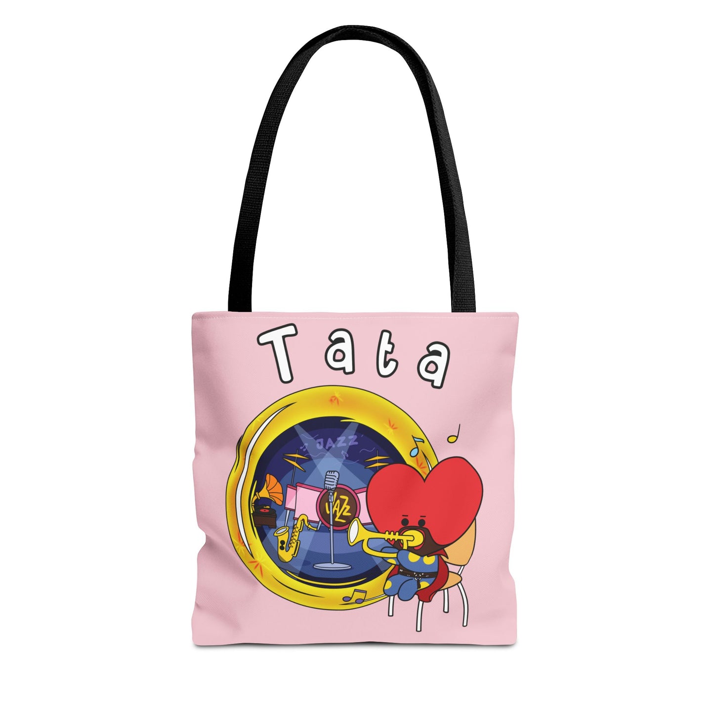 BT21 Tata Pink Tote Bag Single Design