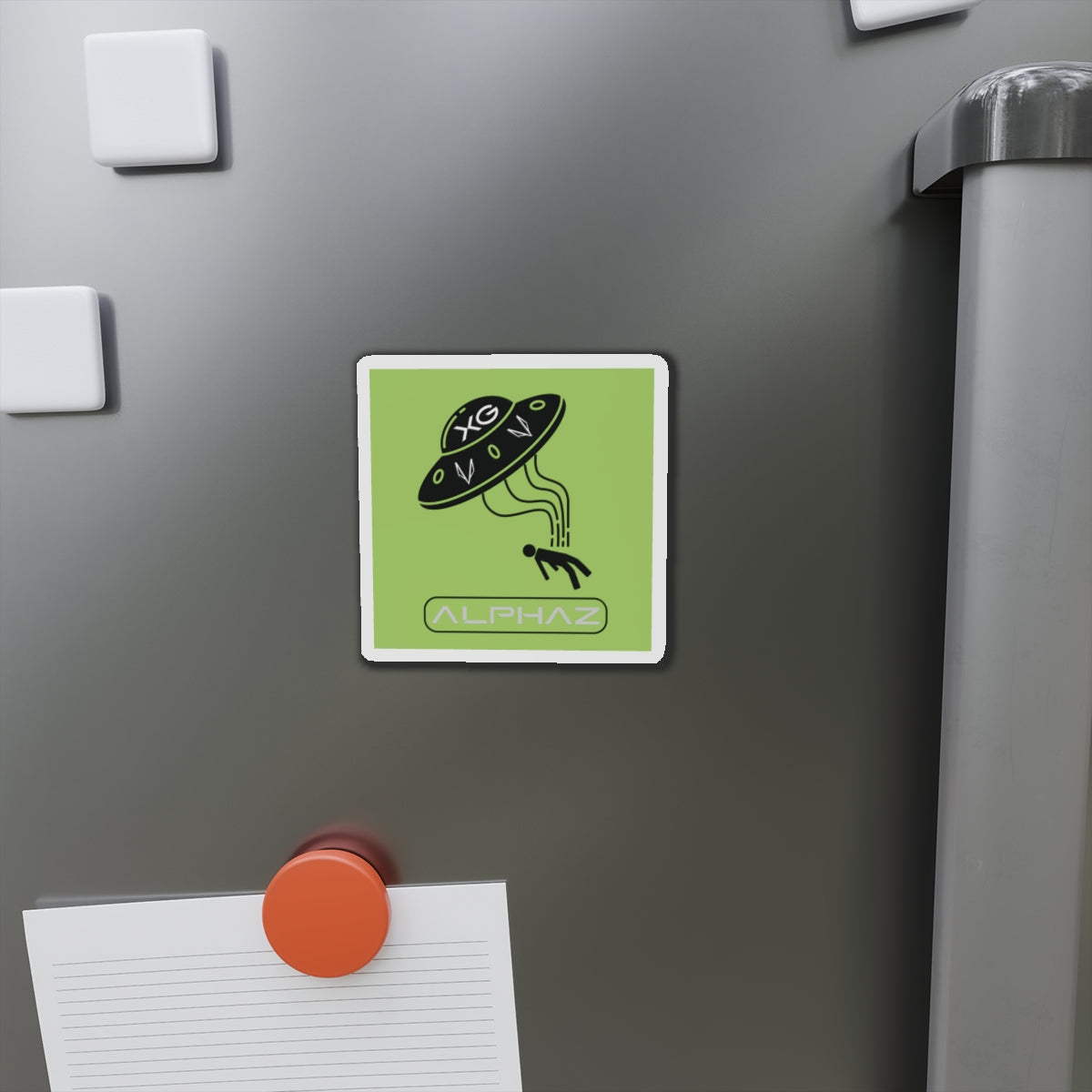 Green XG Cocona Spaceship Magnet