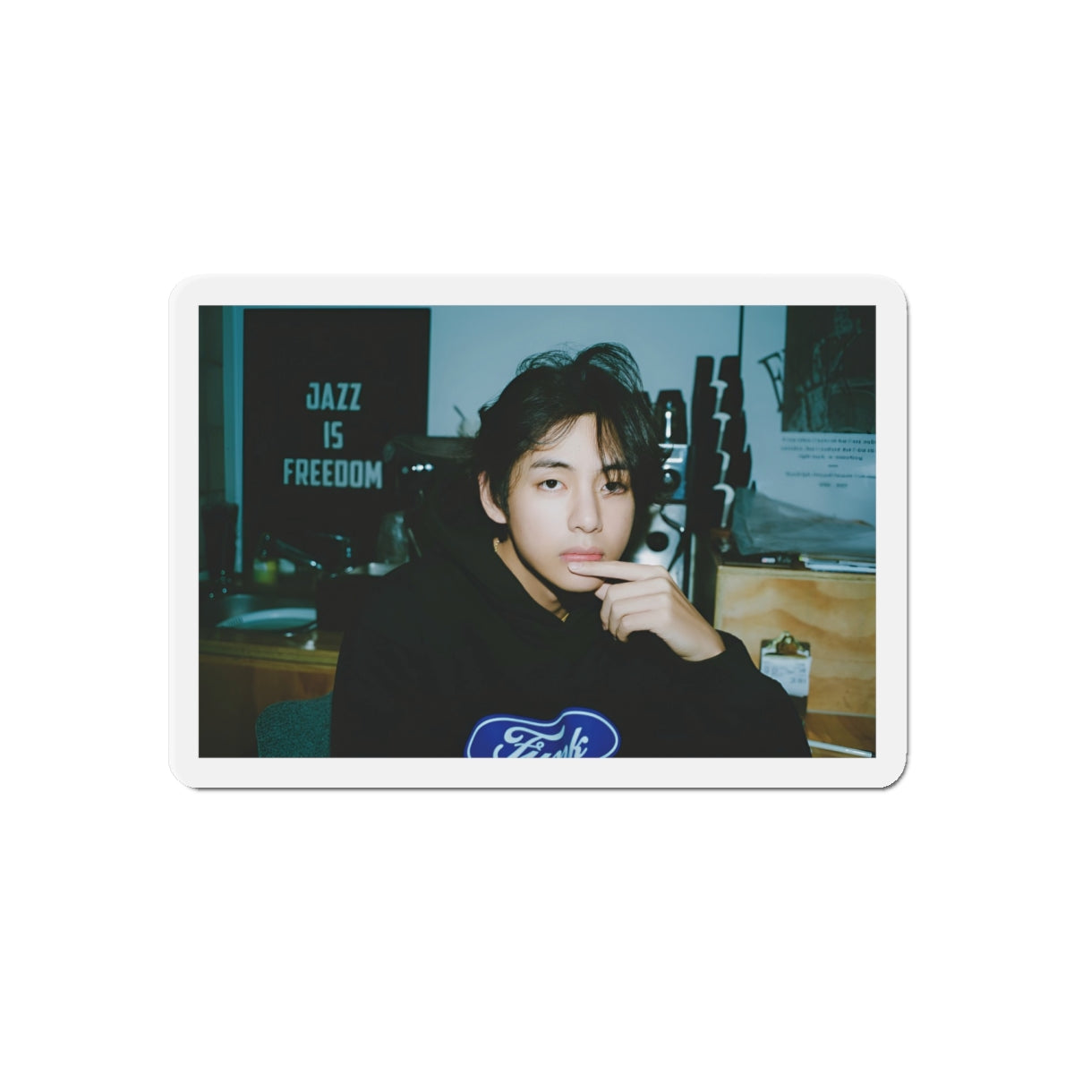 BTS Kim Taehyung Layover Album Photoshoot Jazz is Freedom Magnet