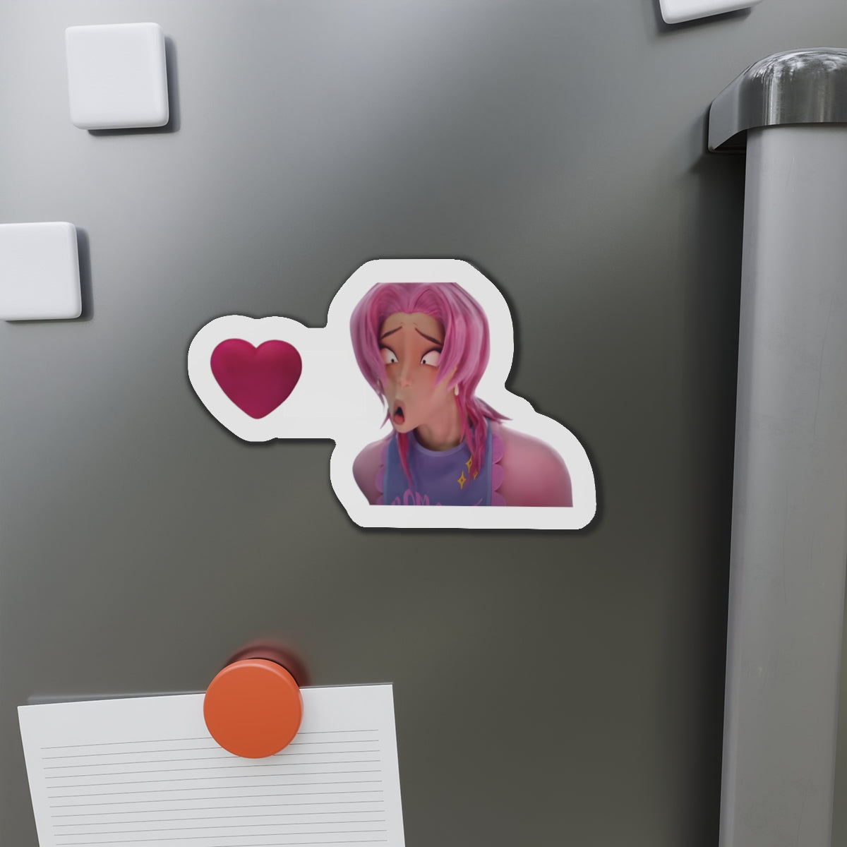 Kpop Demon Hunters Saja Boys Romance Hot Sauce Challenge Magnet