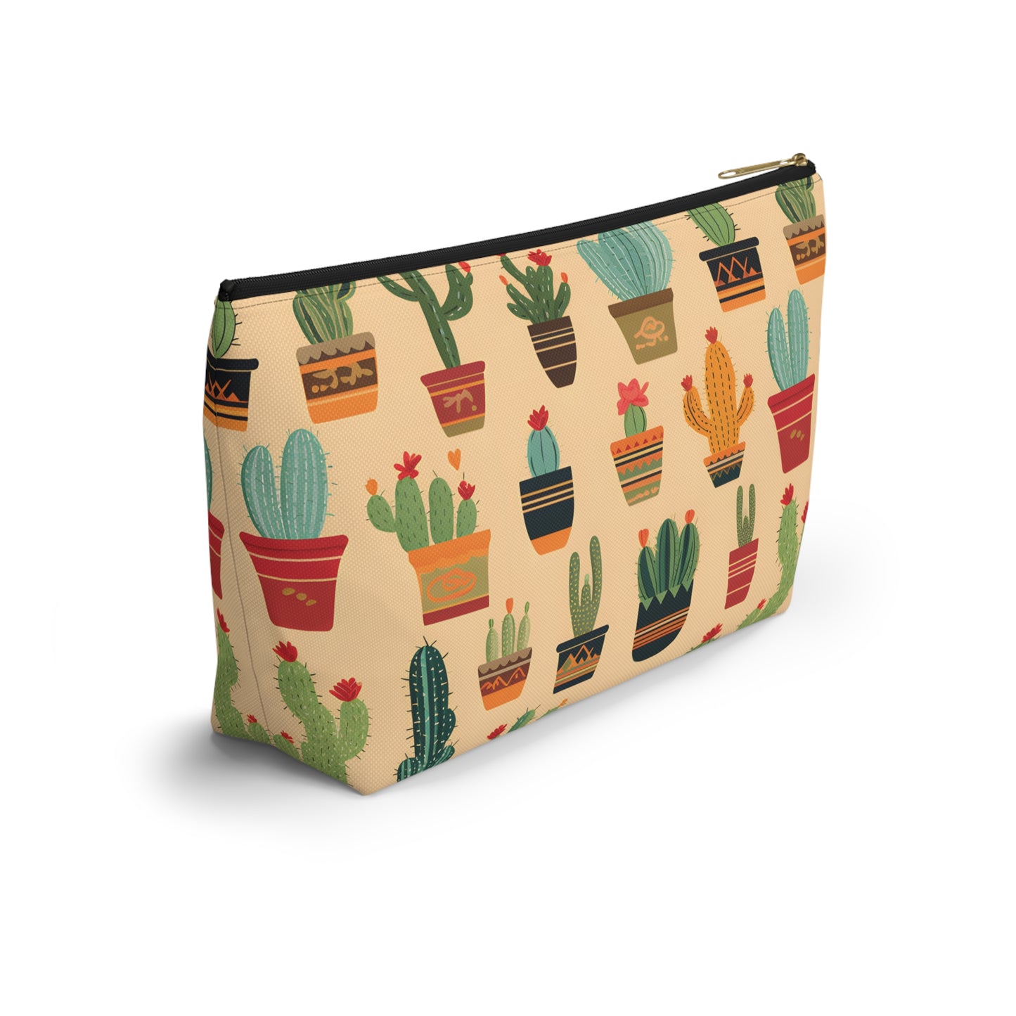 Cactus Pattern Travel Bag Design 4