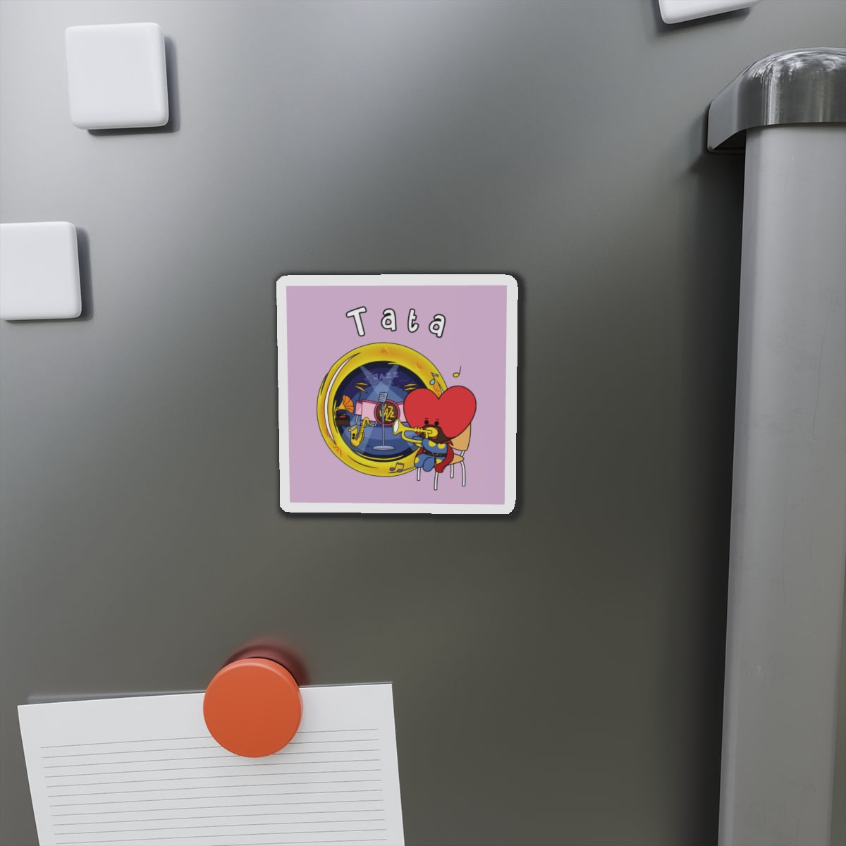 BT21 Tata Purple Magnet