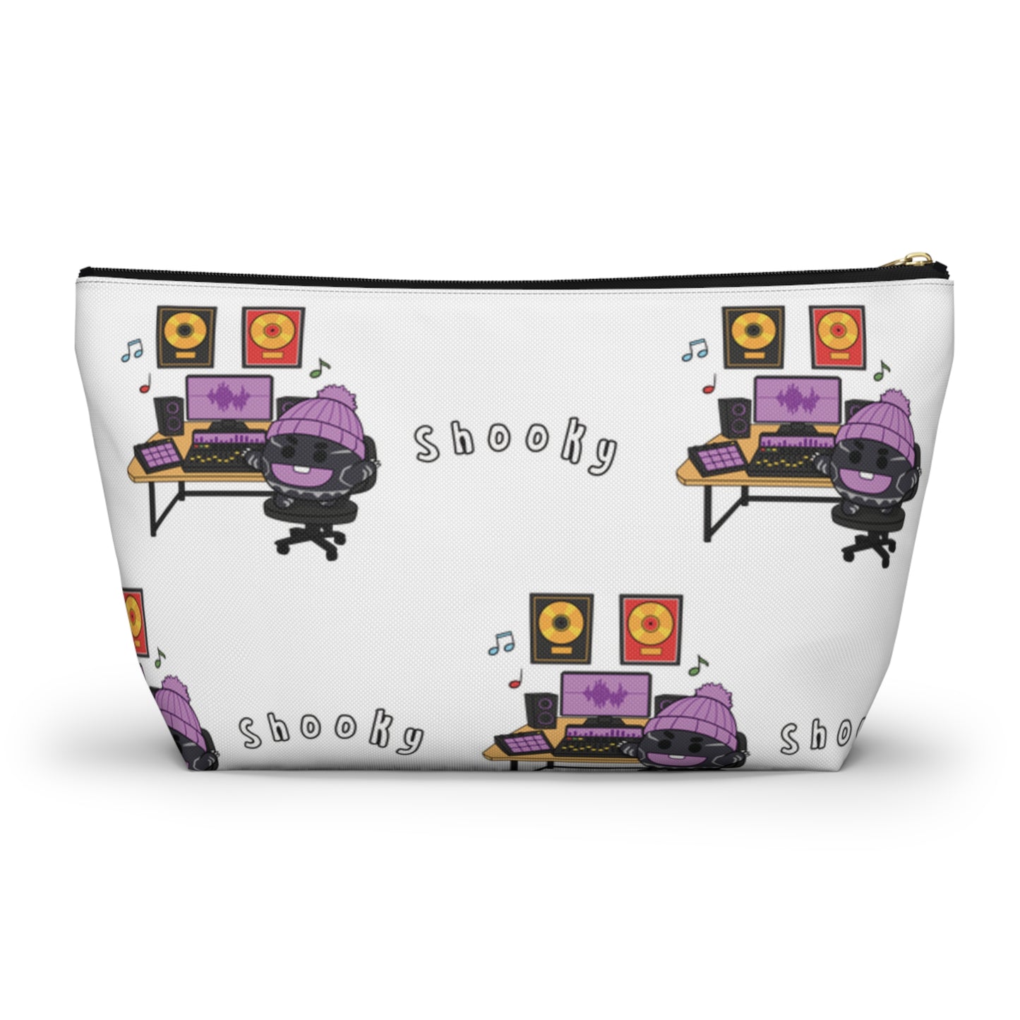 BT21 Shooky White Pattern Travel Bag