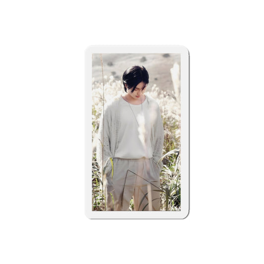 BTS Kim Namjoon Indigo Album Photoshoot Posing in a Field Magnet