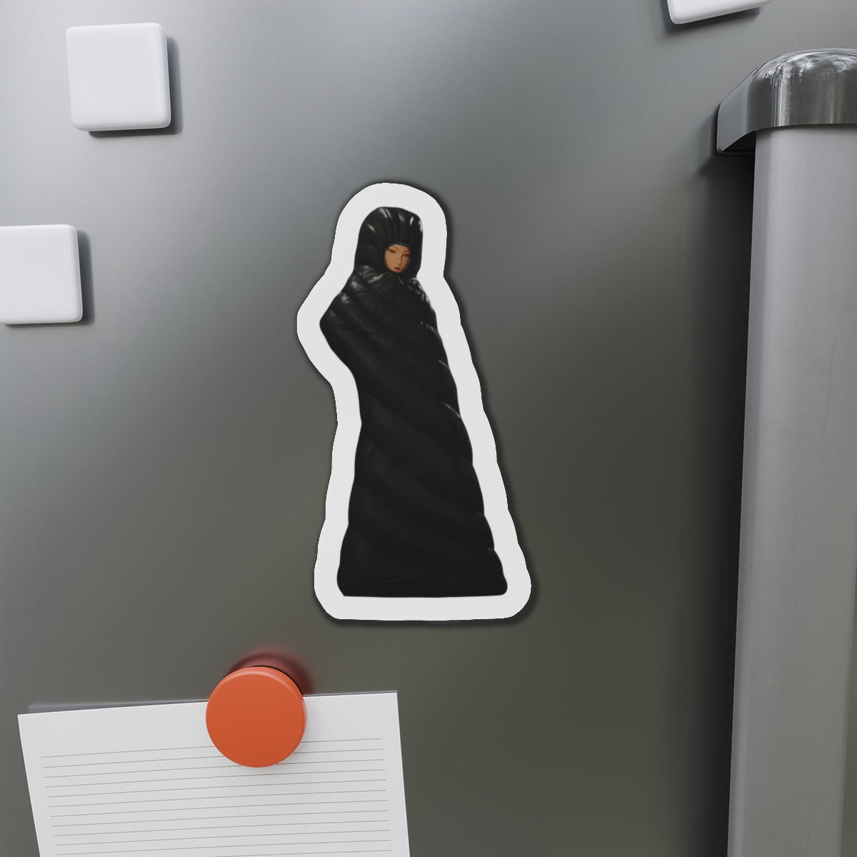 Kpop Demon Hunters Huntrix Mira Sleeping Bag Pose Magnet