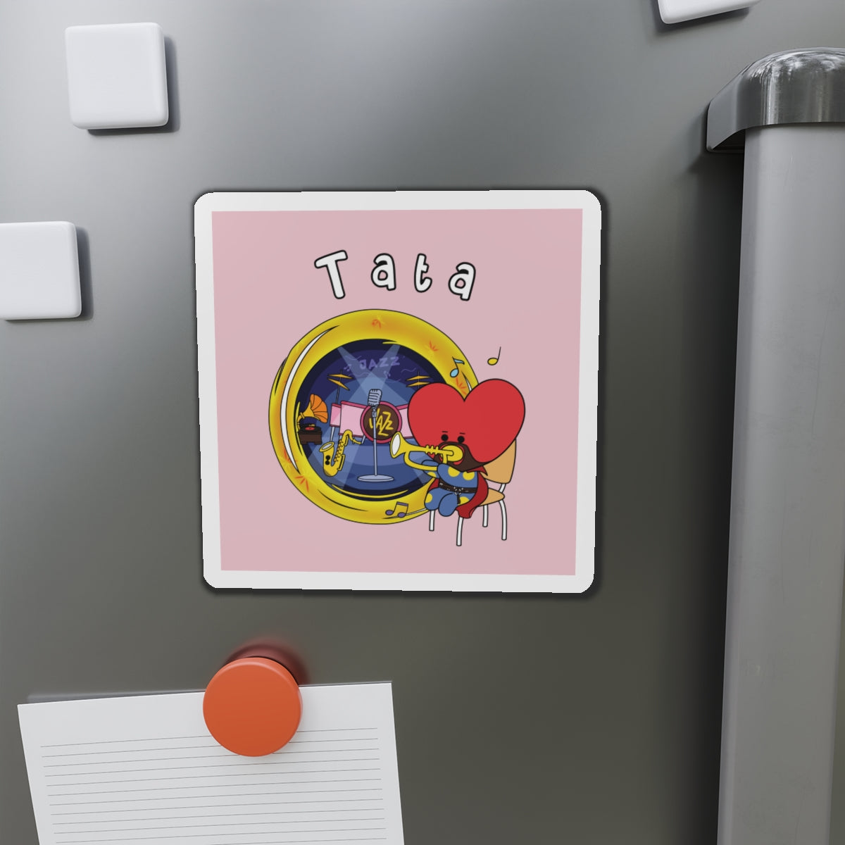 BT21 Tata Pink Magnet