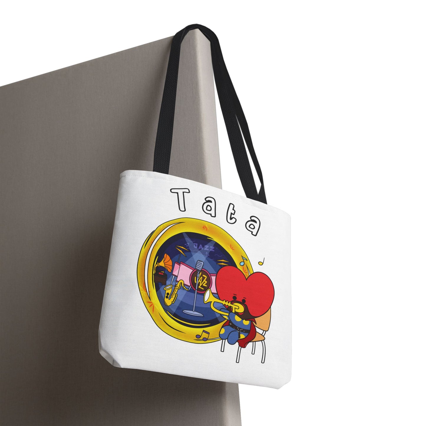 BT21 Tata White Tote Bag Single Design