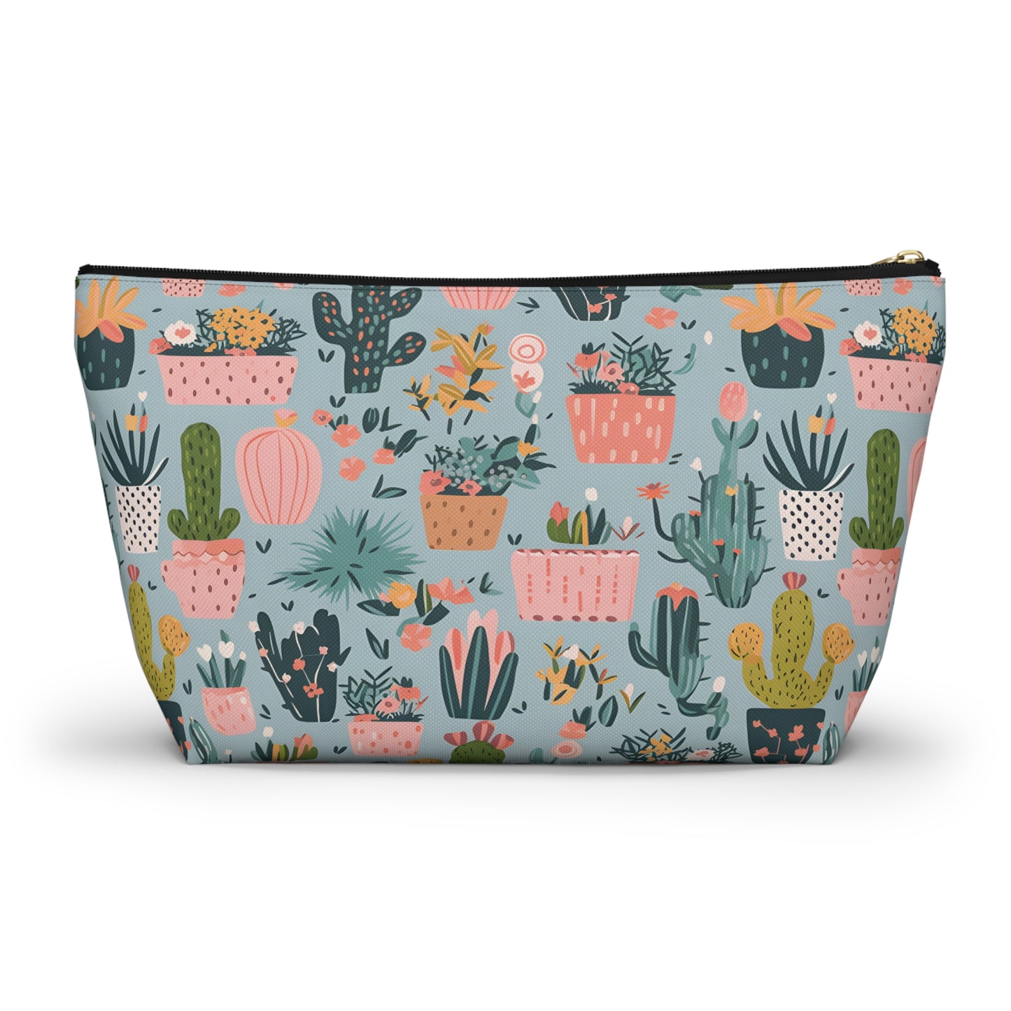 Cactus Pattern Travel Bag Design 3