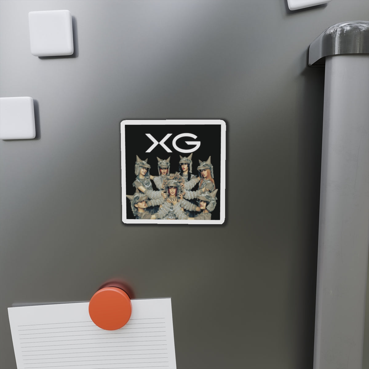 Black BG XG Woke Up Magnet 2