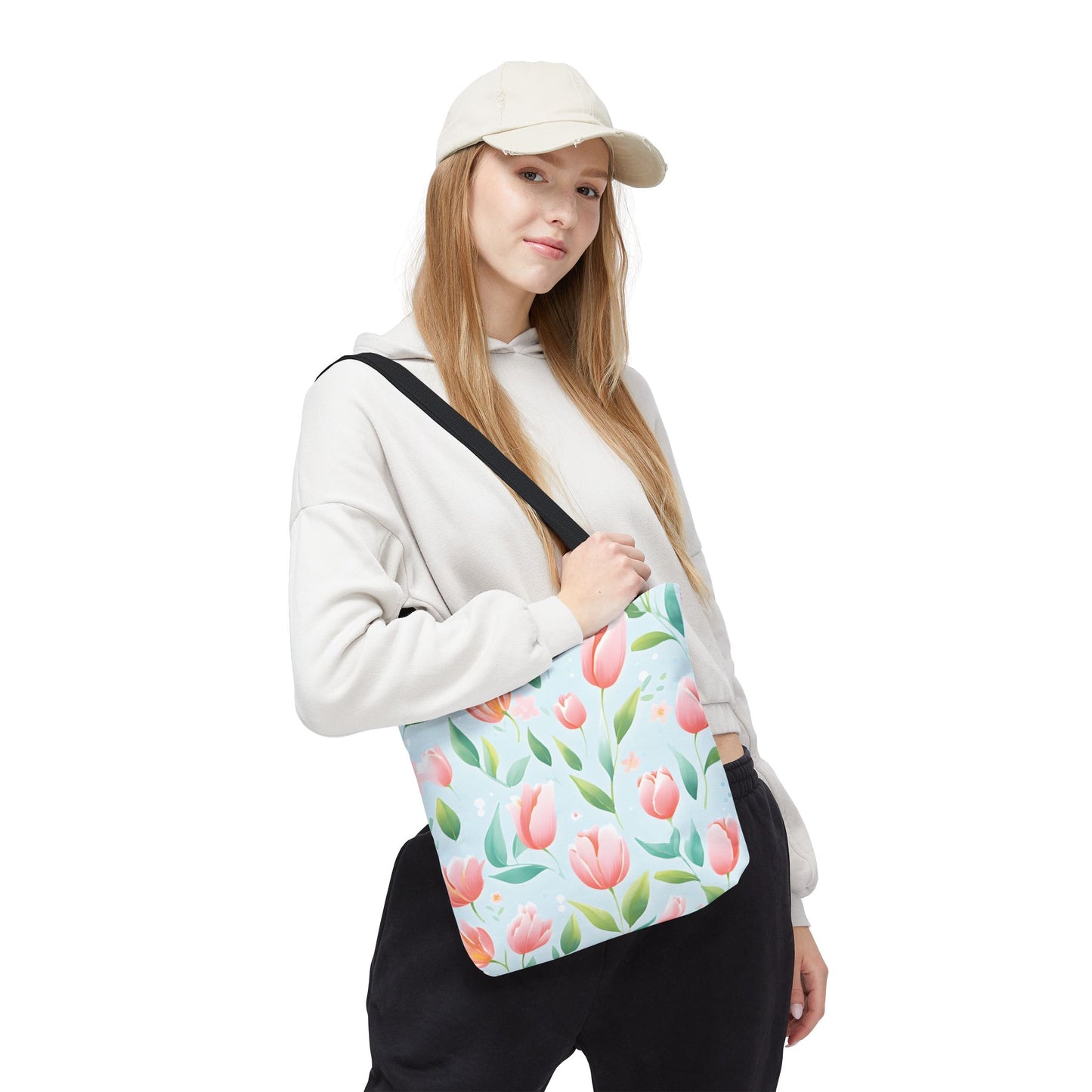 Tulips Pattern Tote Bag Design 3