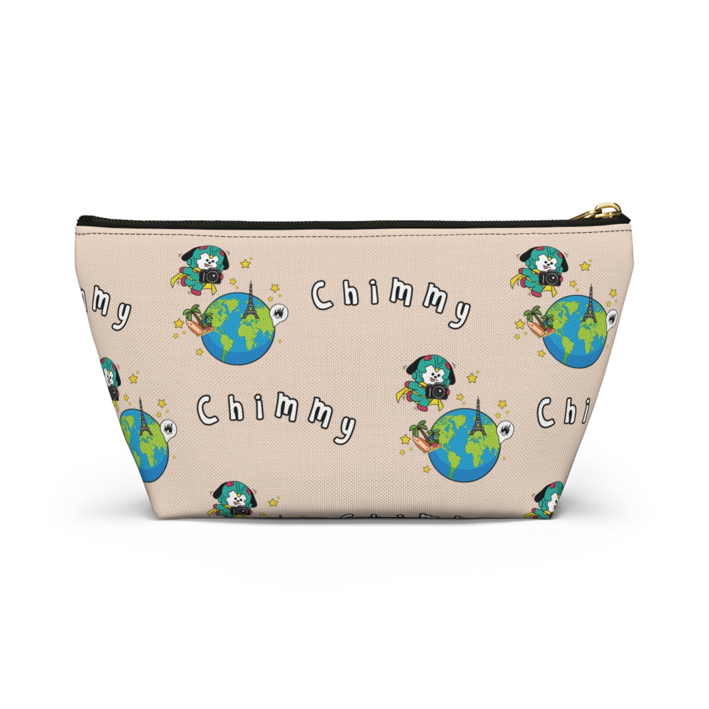 BT21 Chimmy Beige Pattern Travel Bag