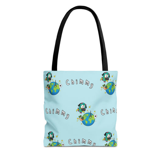 BT21 Chimmy Blue Tote Bag Pattern Design