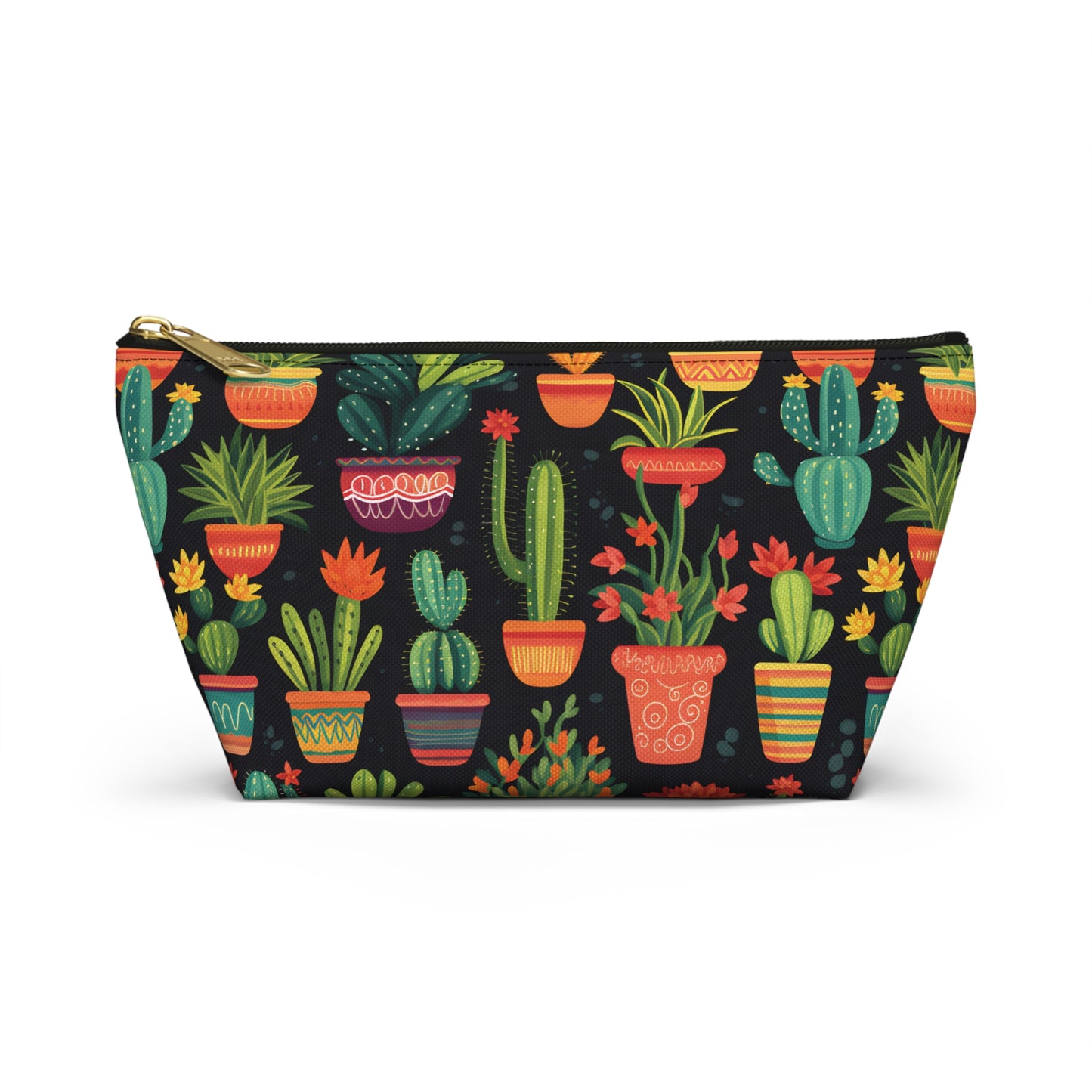 Cactus Pattern Travel Bag Design 5