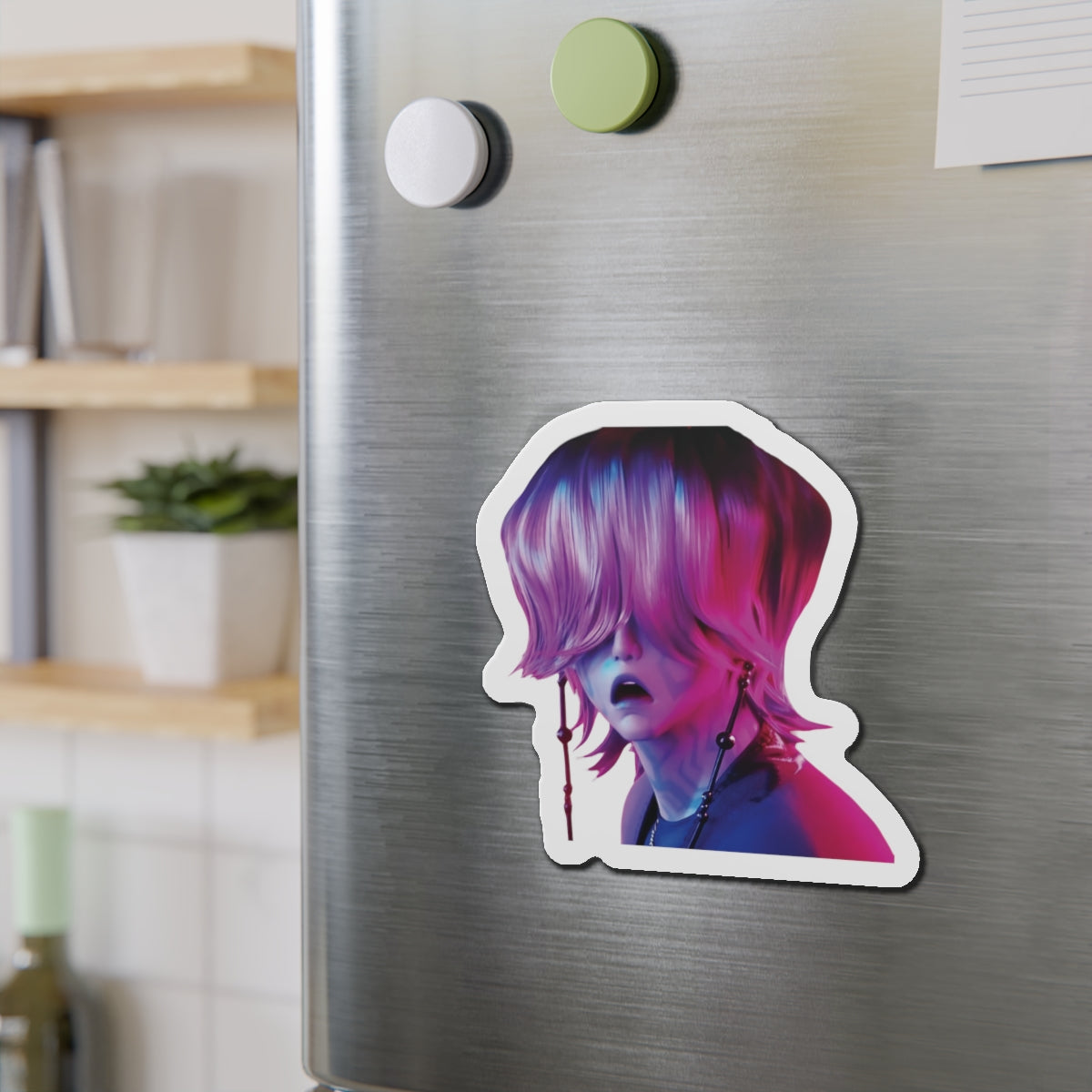 Kpop Demon Hunters Saja Boys Mystery Saja Shocked Face Magnet