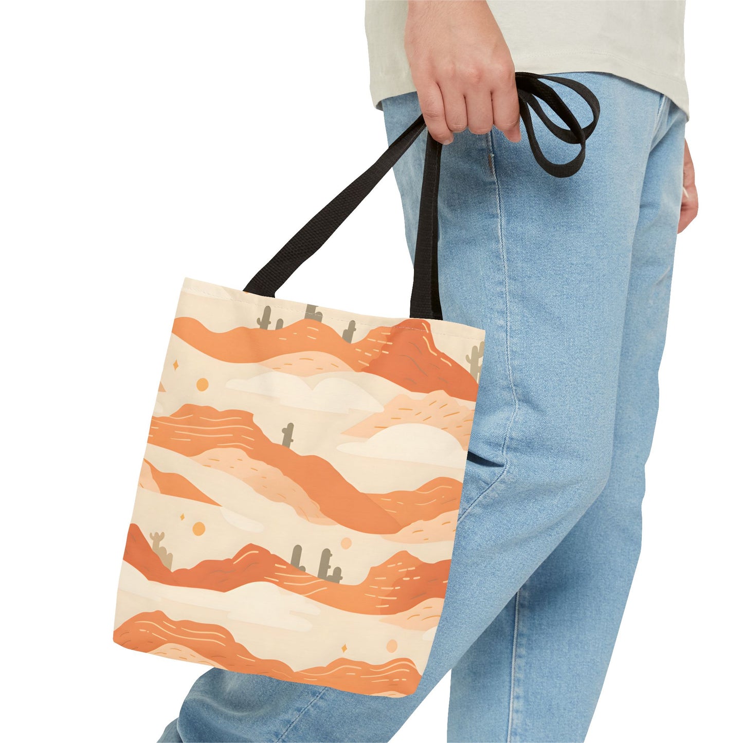 Desert Pattern Tote Bag Design 7