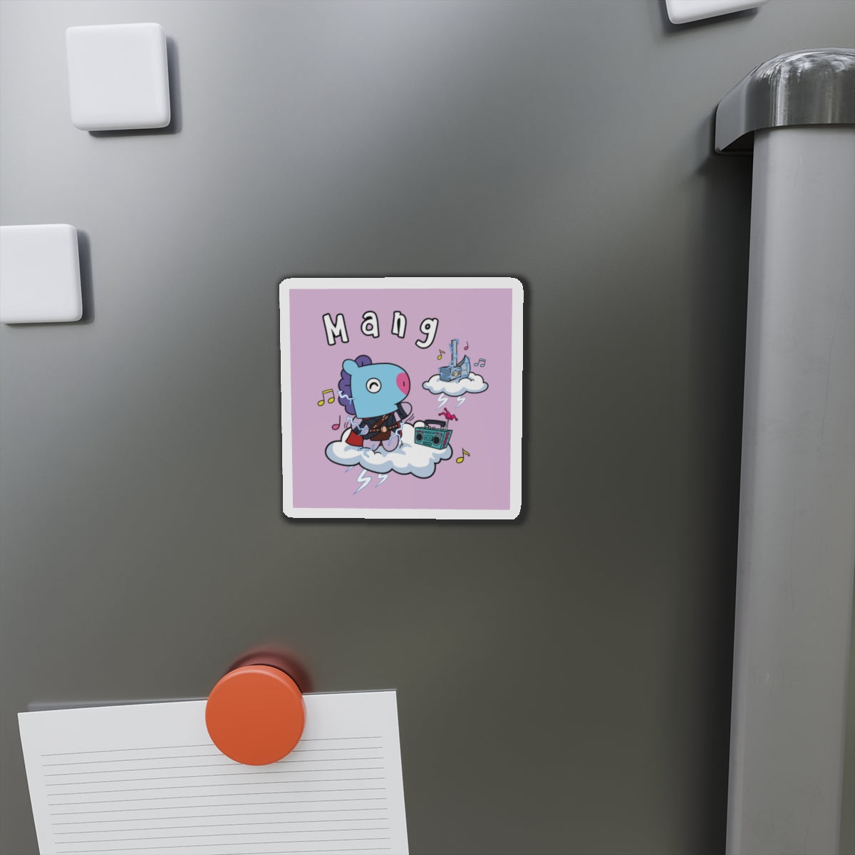 BT21 Mang Purple Magnet