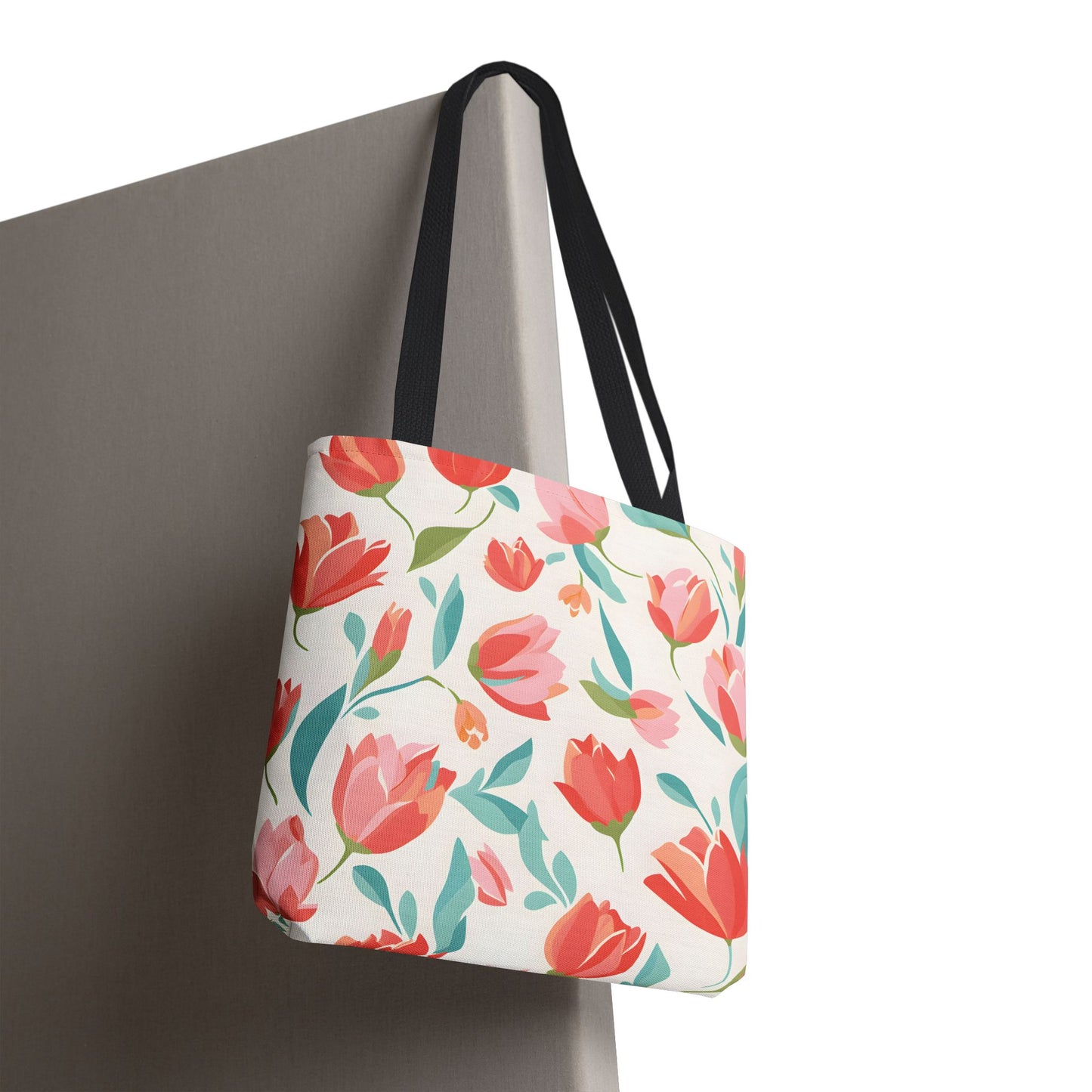 Tulips Pattern Tote Bag Design 8