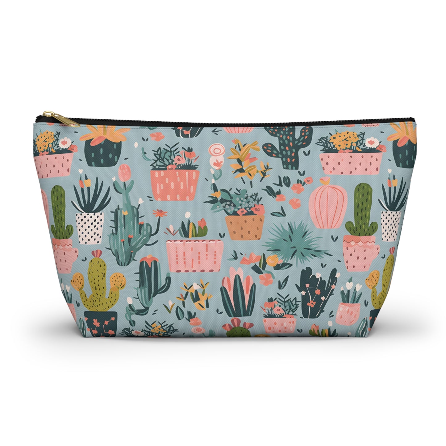 Cactus Pattern Travel Bag Design 3