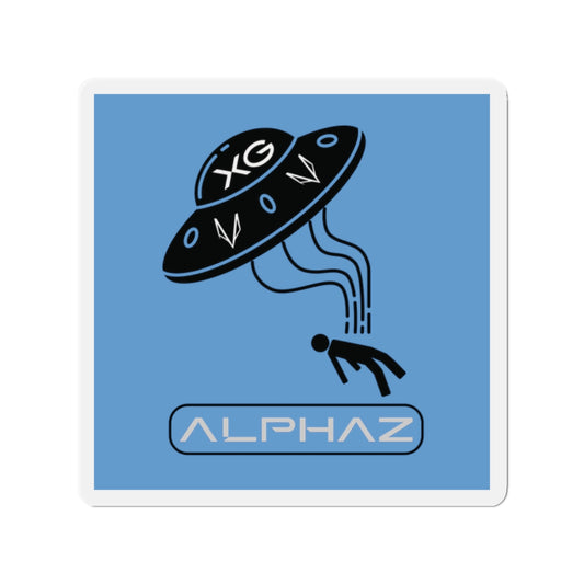 Blue XG Hinata Spaceship Magnet