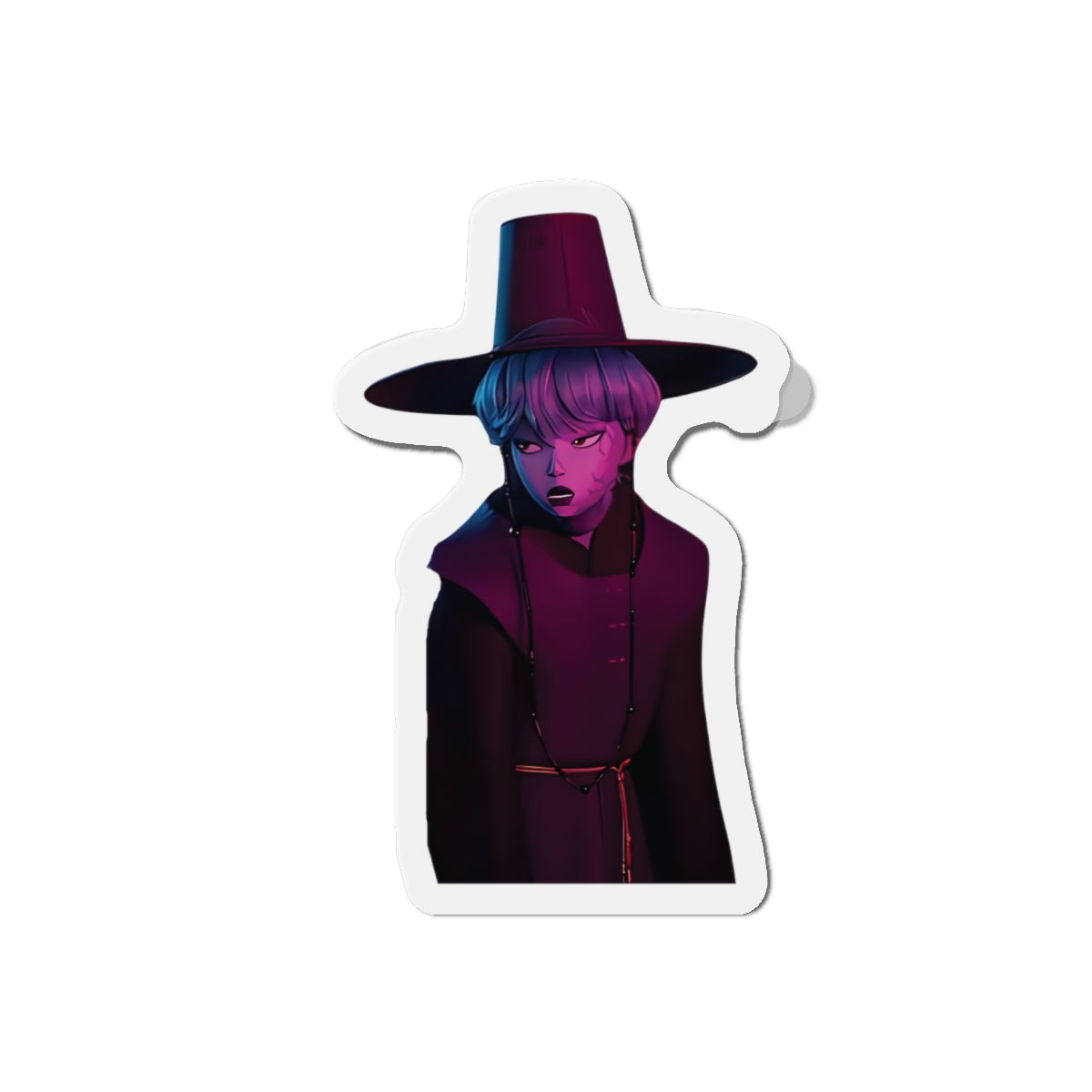 Kpop Demon Hunters Saja Boys Baby Saja Demon Form In Underworld Magnet