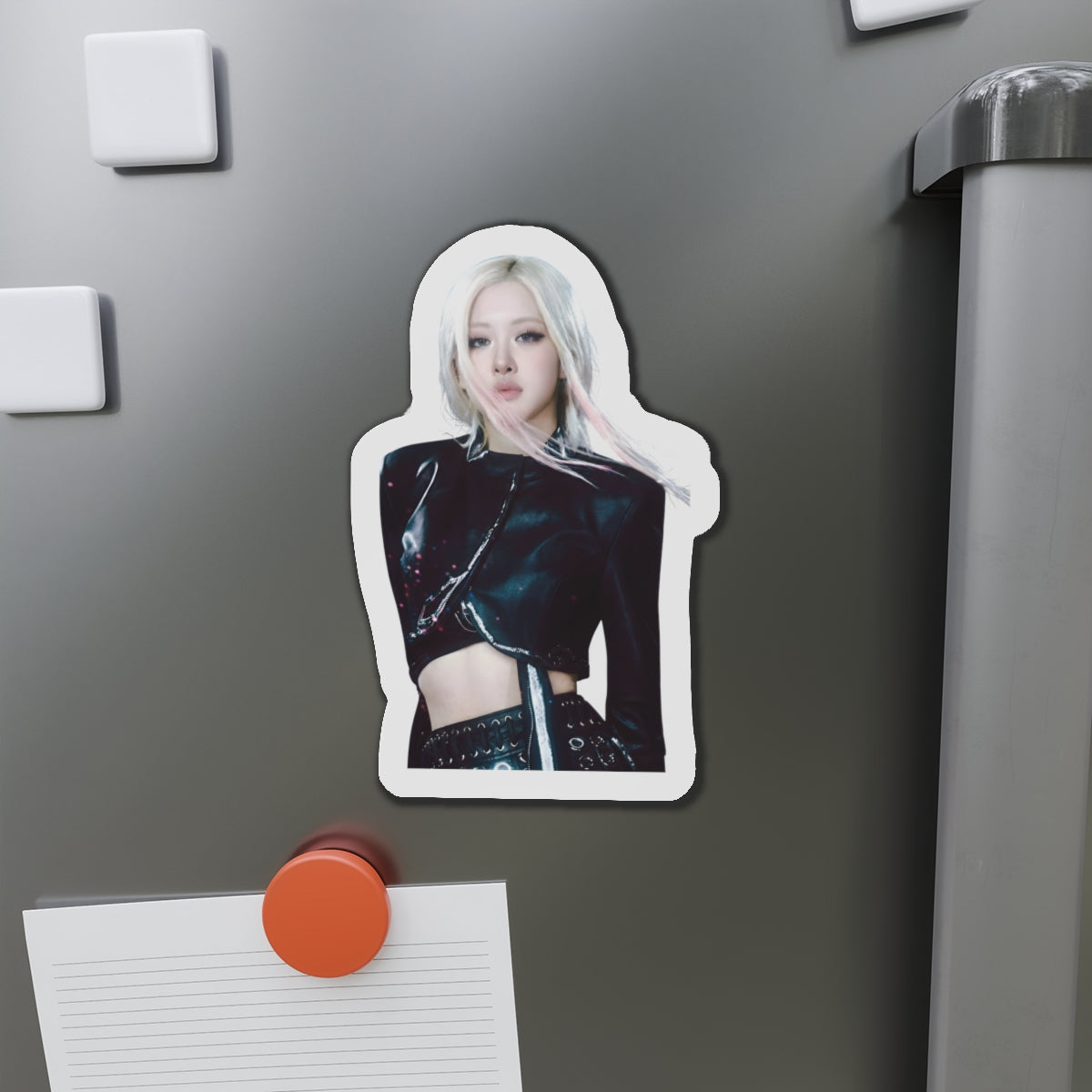 Rosé Park Blackppink Gift for Rosie Fans Magnet Design 3