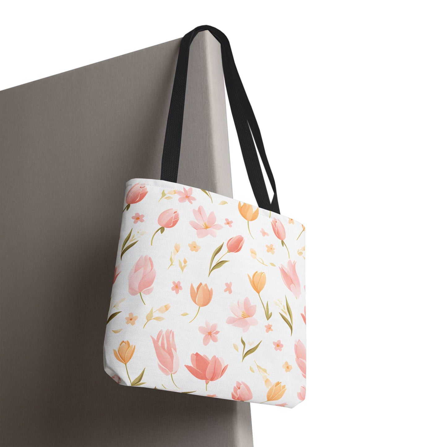 Tulips Pattern Tote Bag Design 1
